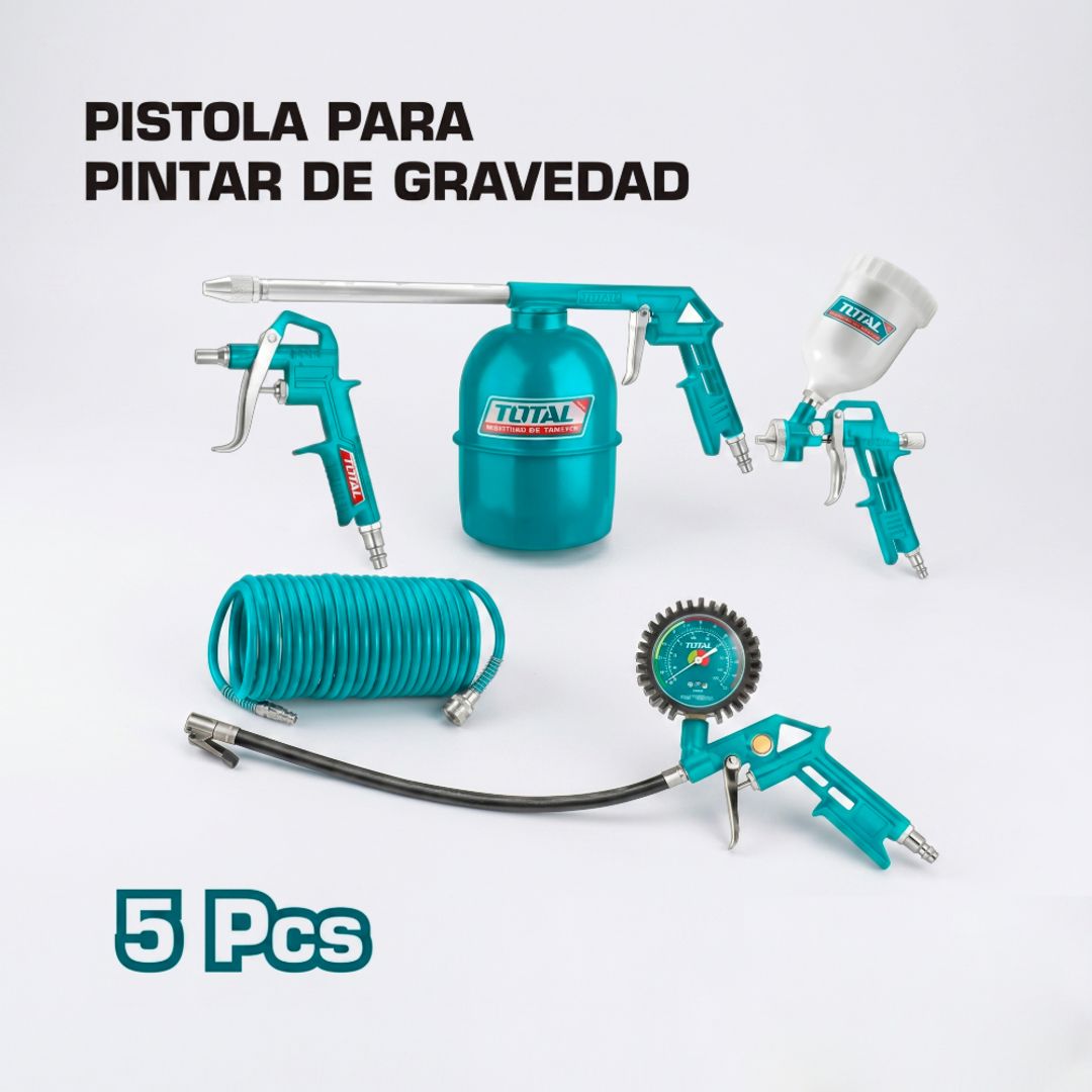 SET DE COMPRESOR DE AIRE 5 PZAS