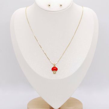 Imagen del producto SET COLLAR HONGUITO RODINADO