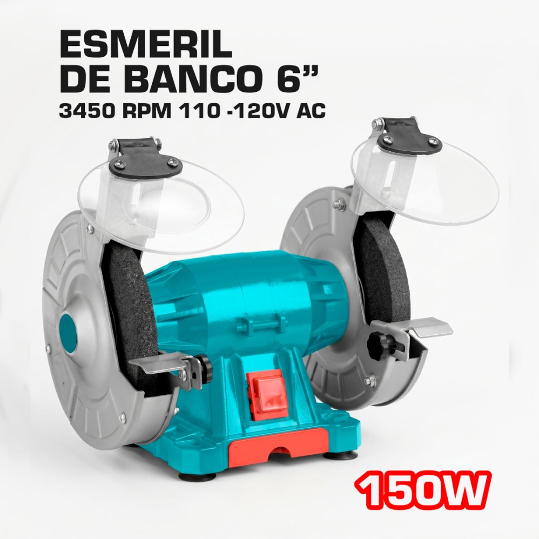 ESMERIL DE BANCO 6" 150W