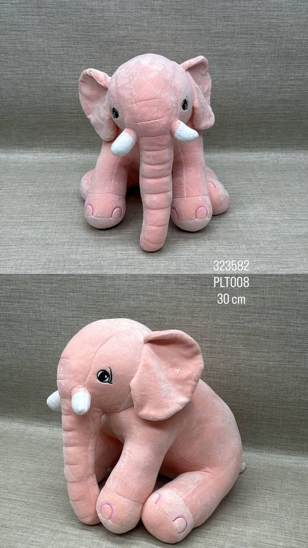 ELEFANTE ROSA 30 CM