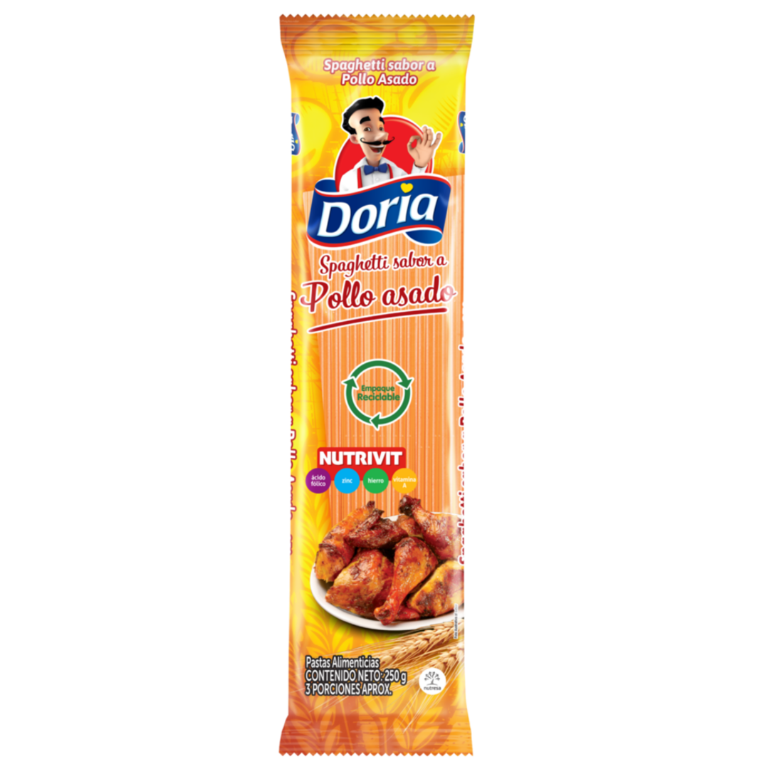 SPAGHETTI POLLO ASADO DORIA*250G
