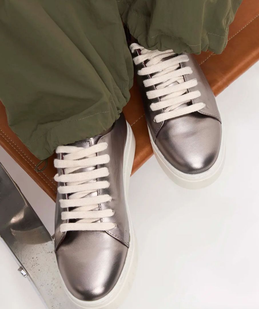 SNEAKER EIMI METALIZADO