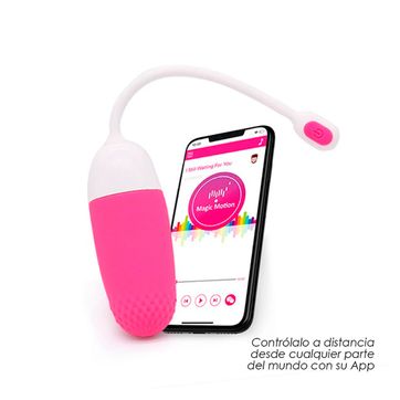 Magic Vini Pink Huevo vibrador interactivo - imagen 1