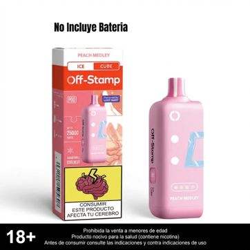 Pod Off Stamp Peach Medley 35.000 Puffs - Ice - imagen 1