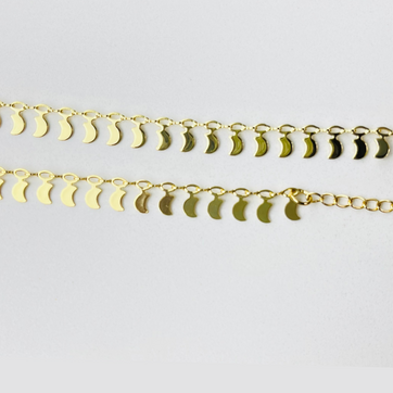 Choker lunas suspendidas - imagen 1