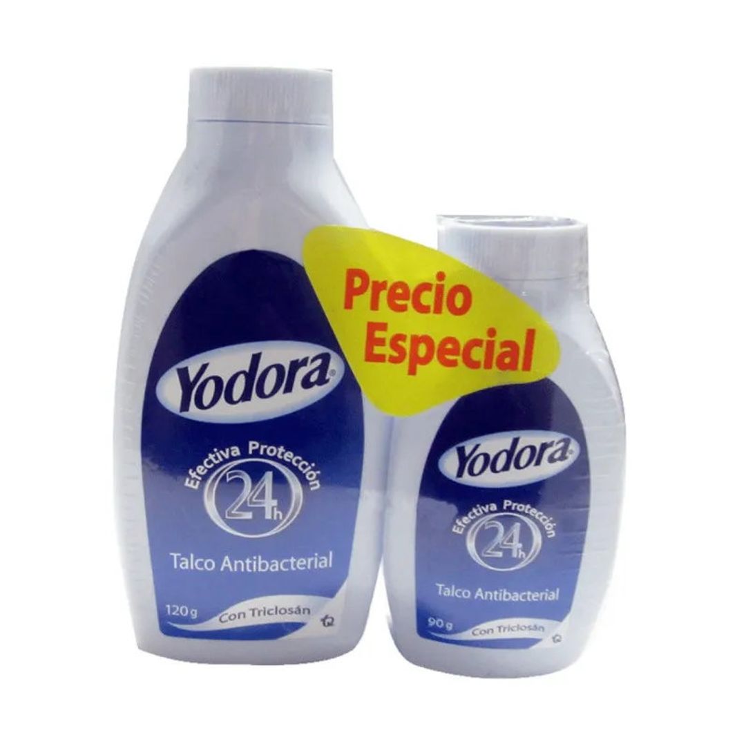 TALCO YODORA*120+90G