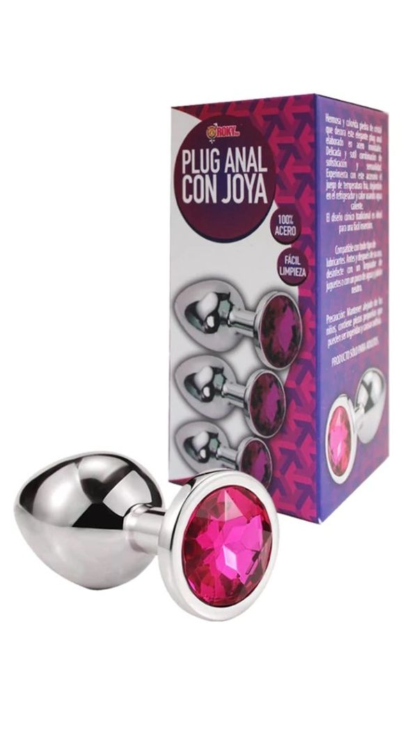 PLUG ANAL CON JOYA TALLA M
