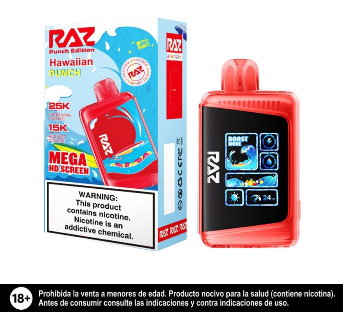 Raz Hawaiian Punch 25.000 Puffs