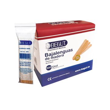 Imagen del producto BAJALENGUAS BEGUT PAQ X 20 UND
