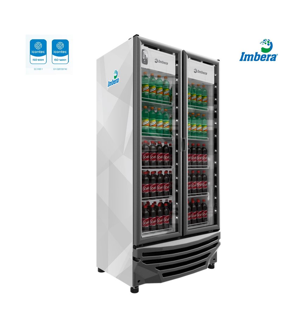 VITRINA VERTICAL IMBERA 755 LTS 2 PTS