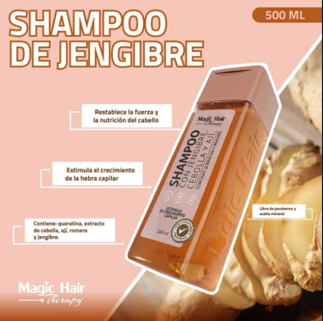 SHAMPOO CON JENGIBRE