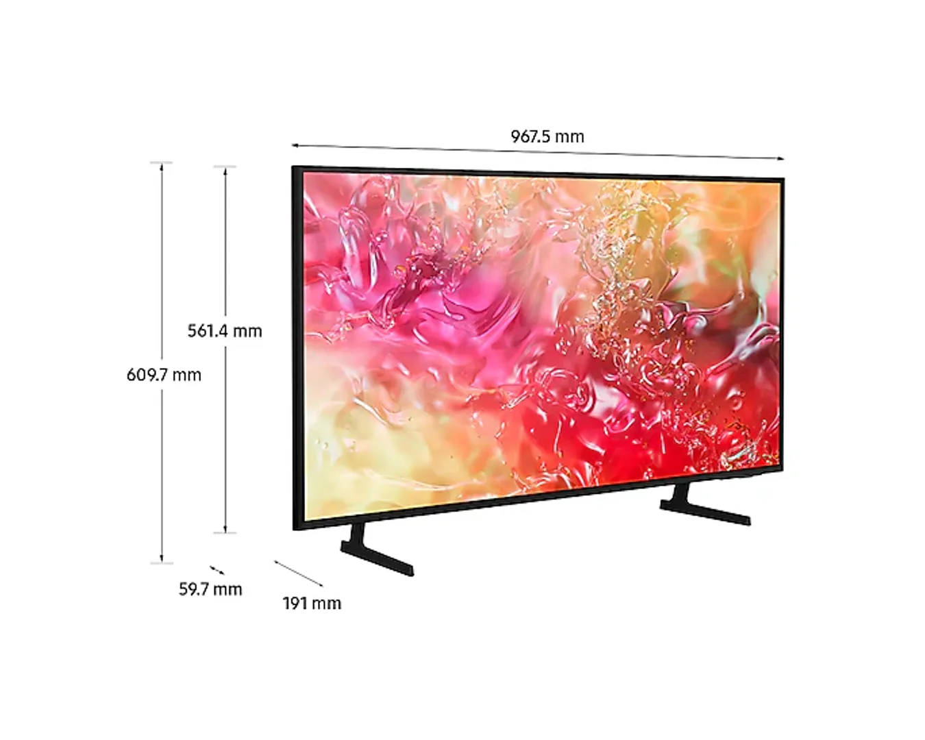 LED SAMSUNG 43 SMART 4K CRYSTAL