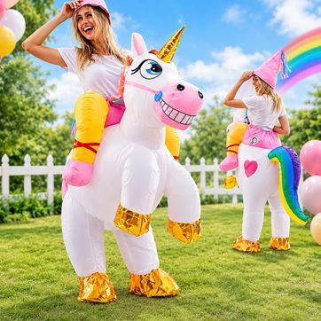 Imagen del producto DISFRAZ INFLABLE UNICORNIO 