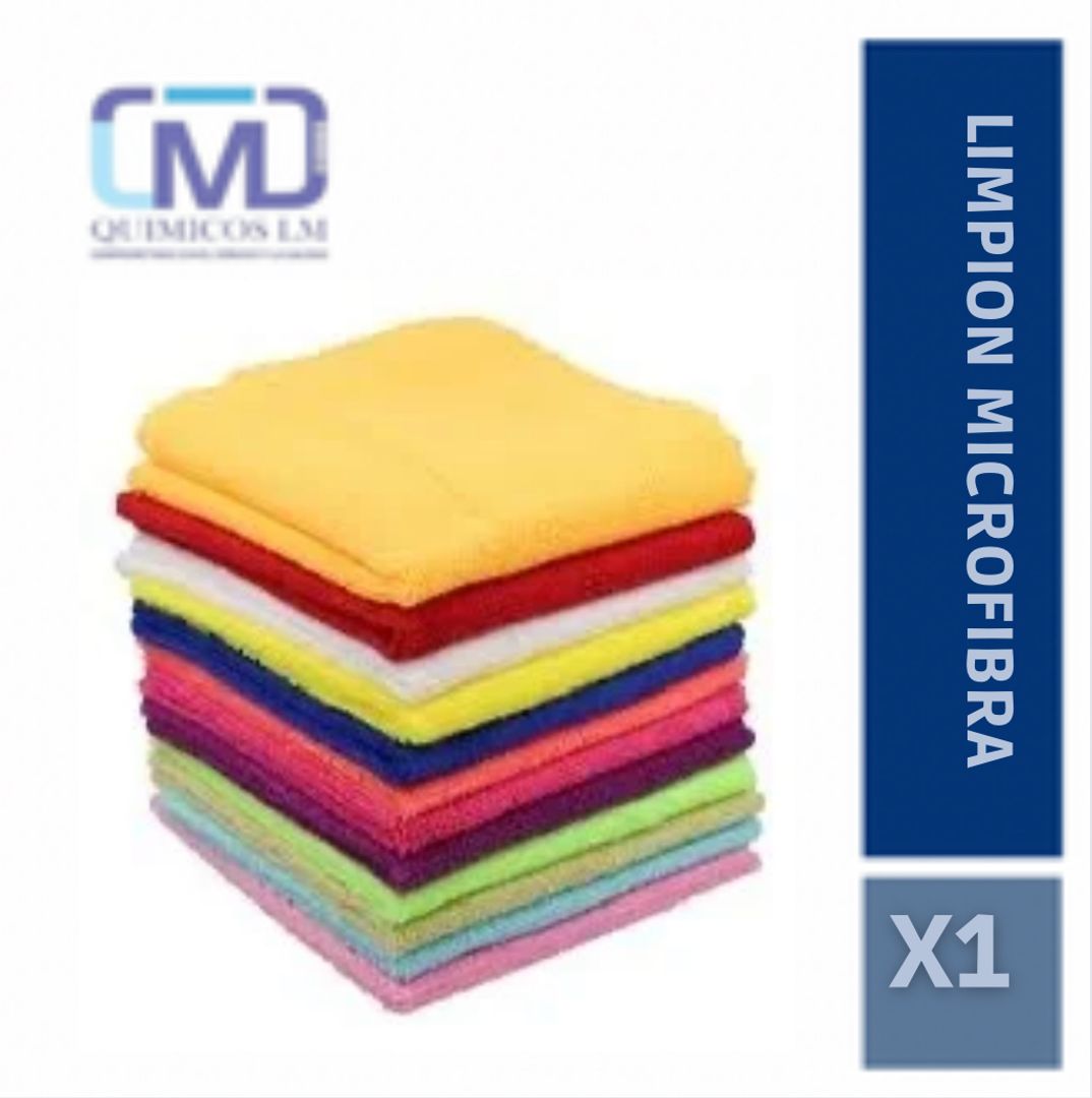 LIMPIÓN MICROFIBRA COLORES 