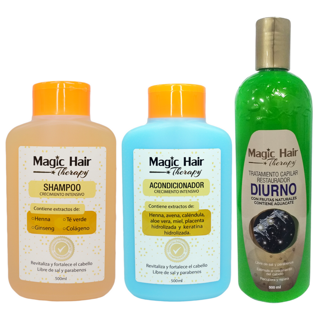 Kit Crecimiento Intensivo Black Magic Hair