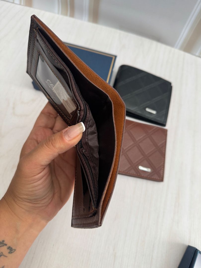 Billeteras para hombre en caja 
