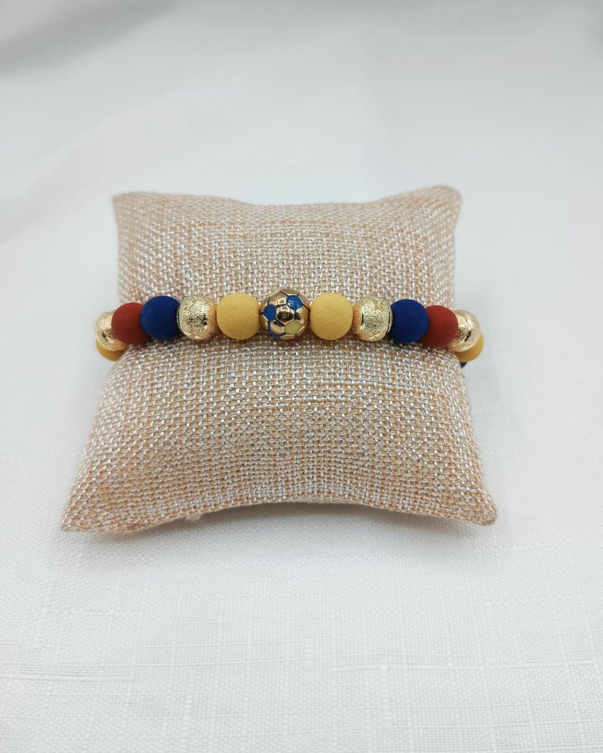PULSERA TRICOLOR COLOMBIANA 