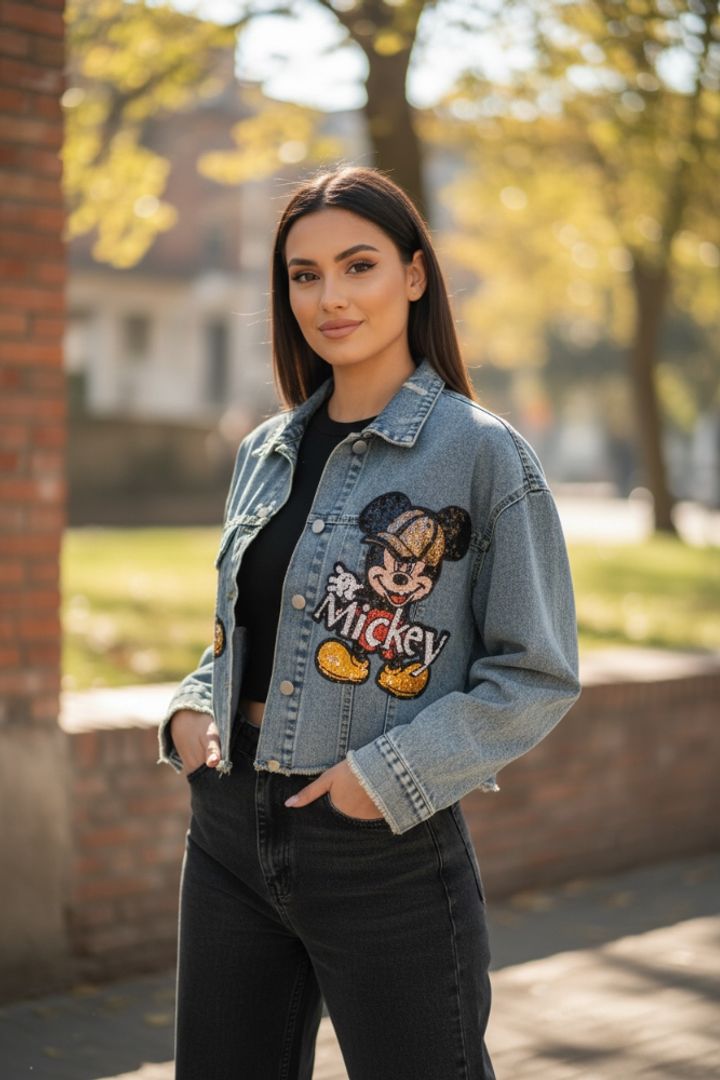 CHAQUETA MICKEY DENIM EDITIO