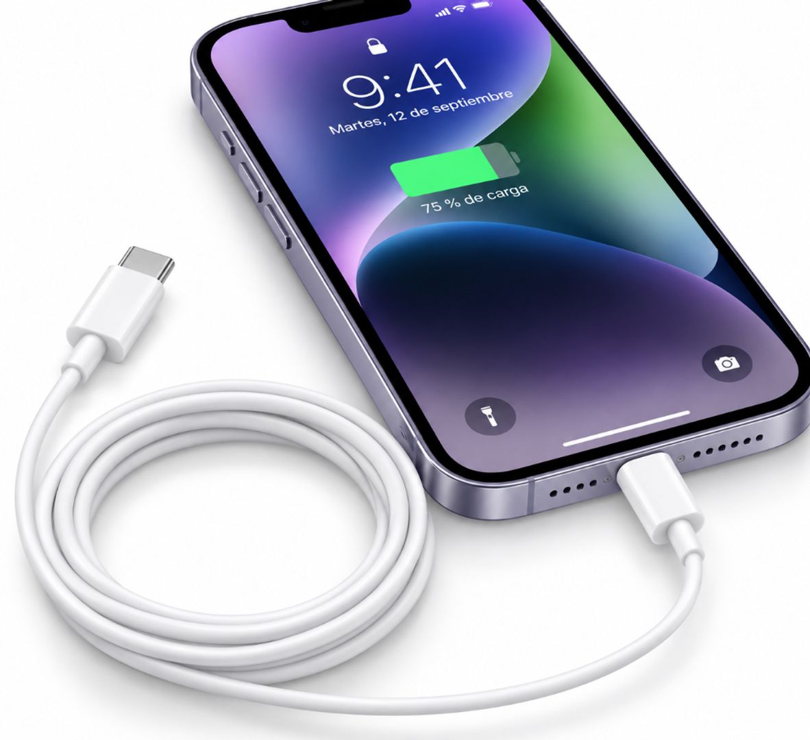 Cable Usb-C a Lightning