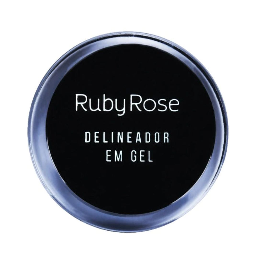 DELINEADOR DE OJOS EN GEL NEGRO RUBY ROSE