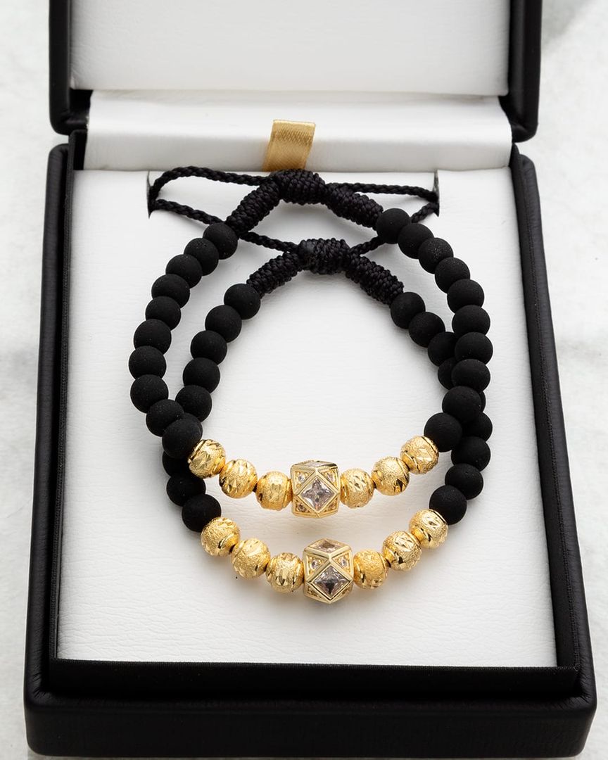 Par manillas chispa Love