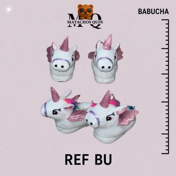 Imagen del producto BABUCHAS DE UNICORNIO BLANCAS