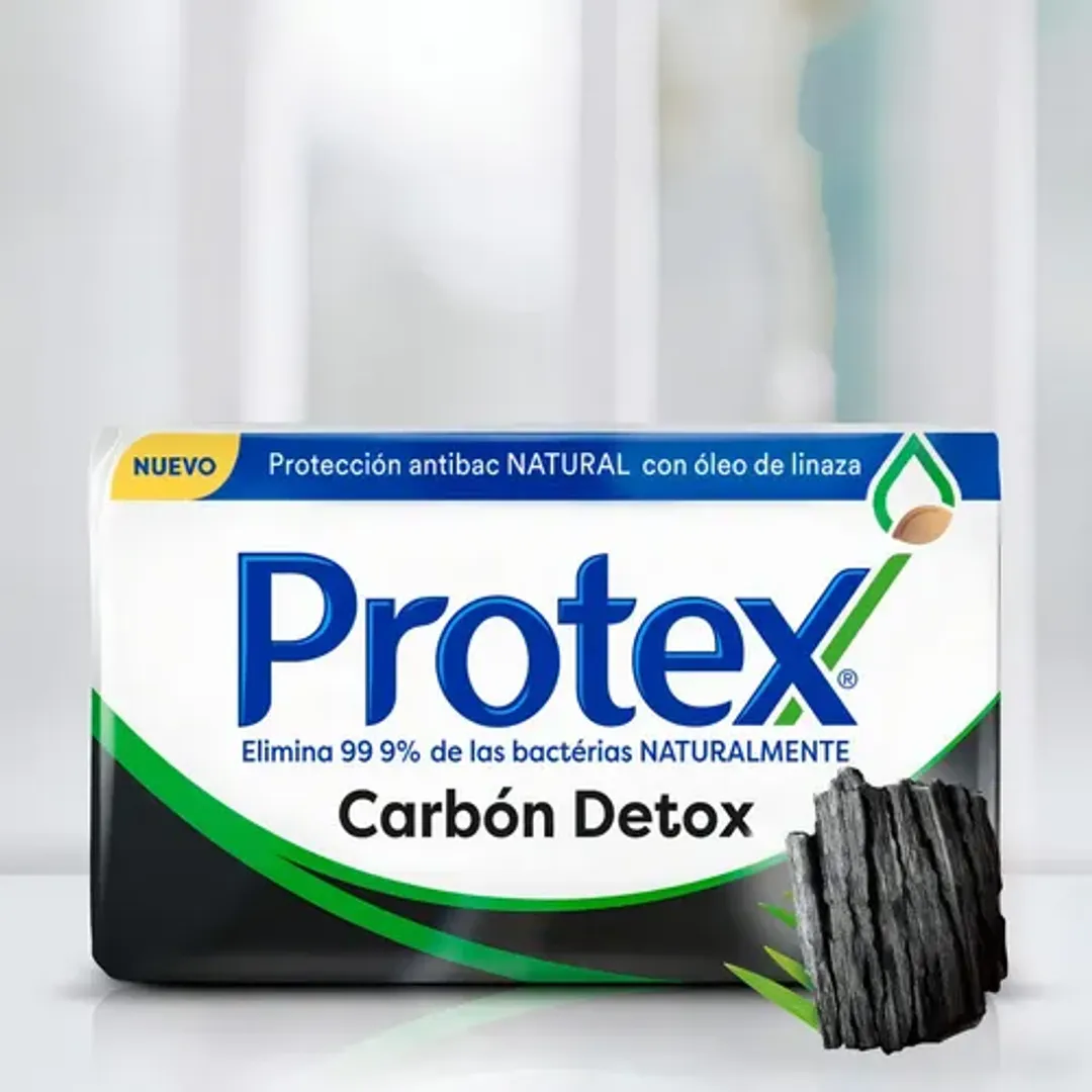 JABON PROTEX CARBON ACTIVADO DETOX X 110 GR