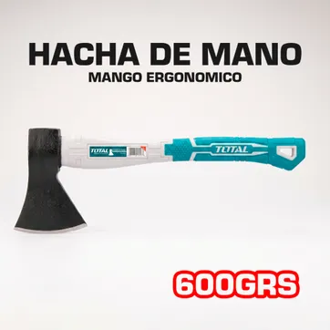 Imagen del producto HACHA DE MANO CON MANGO DE FIBRA DE VIDRIO 600G