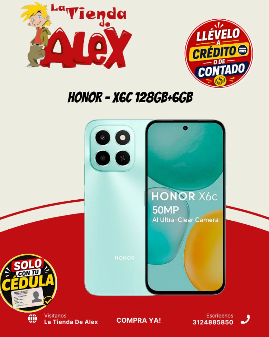 HONOR - X6C 128GB+6GB