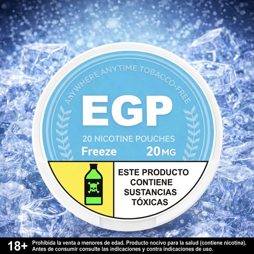 Egp Freeze 20mg - Parches De Nicotina