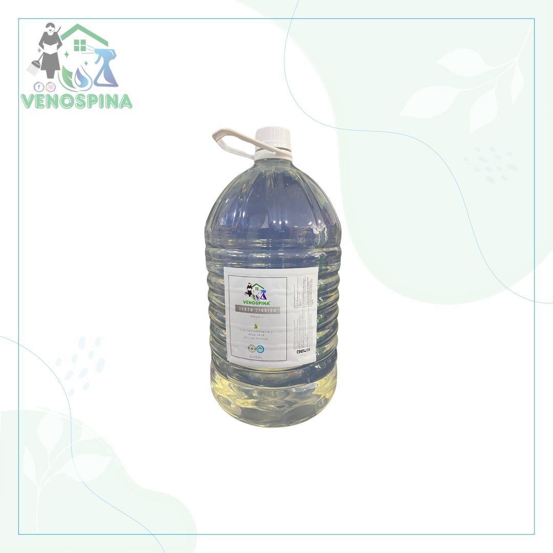 JABON LIQUIDO DE MANOS VENOSPINA 5.000 ML 