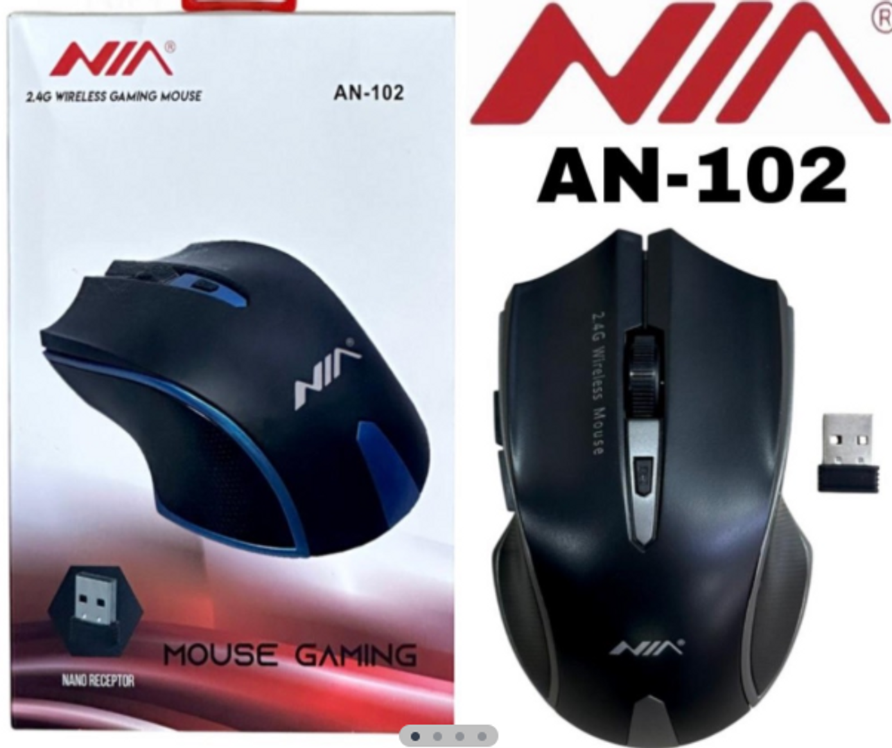 MOUSE AN-102 GAMER INALAMBRICO
