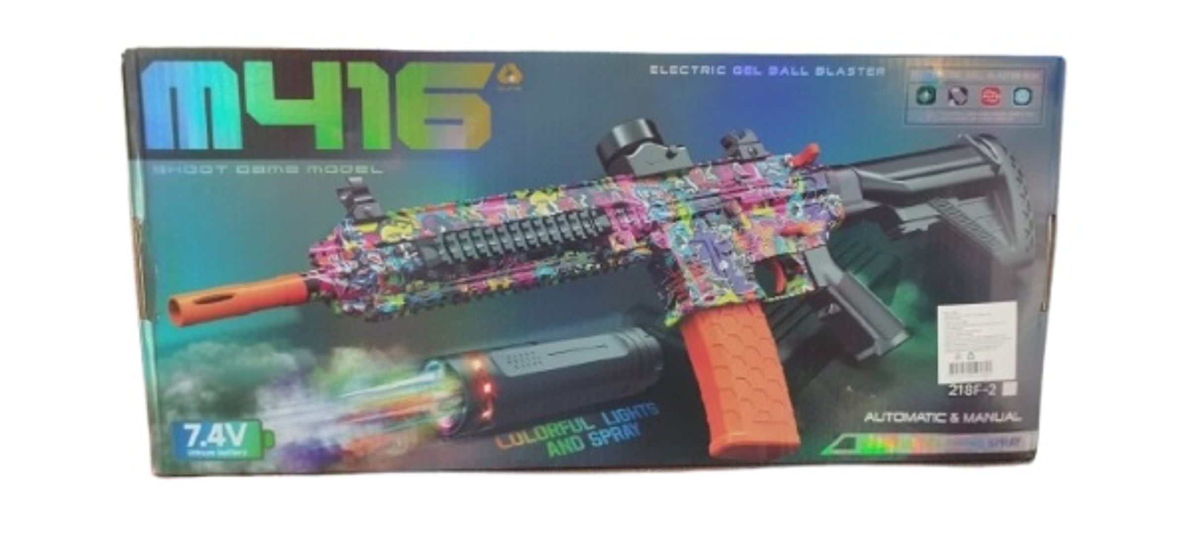 PISTOLA HIDROGEL M416 U