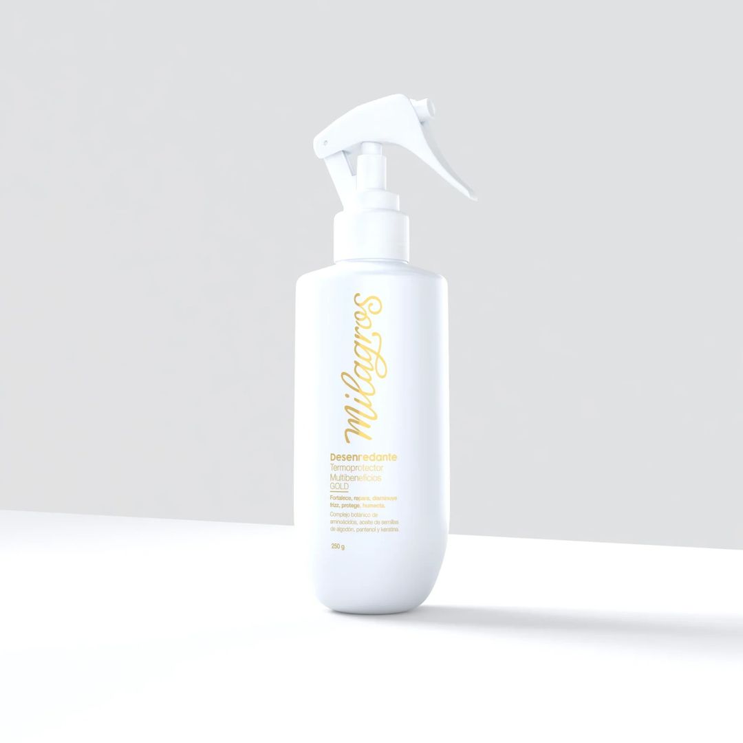 Desenredante Termoprotector Gold Milagros
