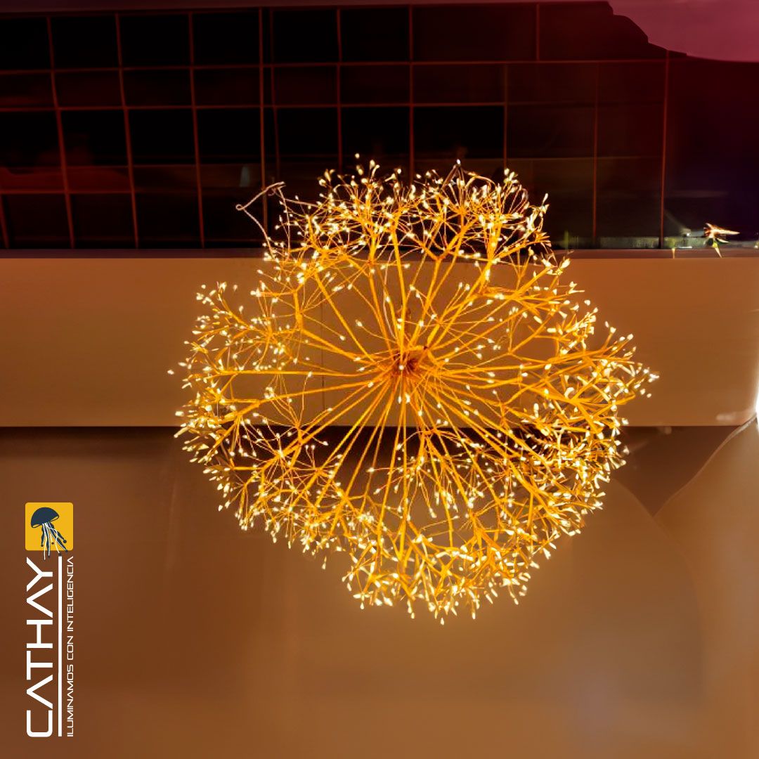 ESFERA DECORATIVA TIPO DIENTE DE LEON 