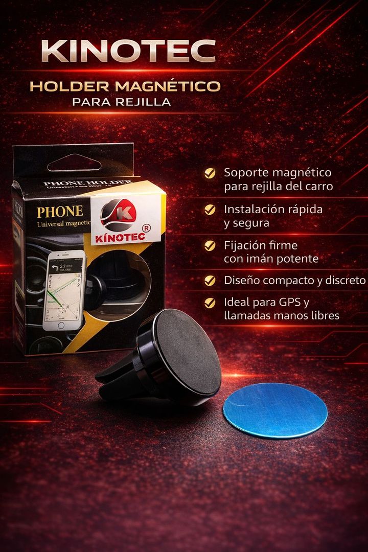 Holder Porta Pinza Magnético