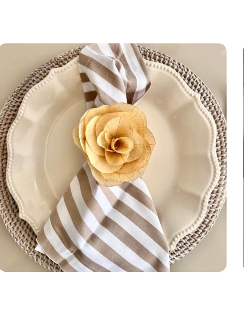 Servilletas con Rayas 8 U 