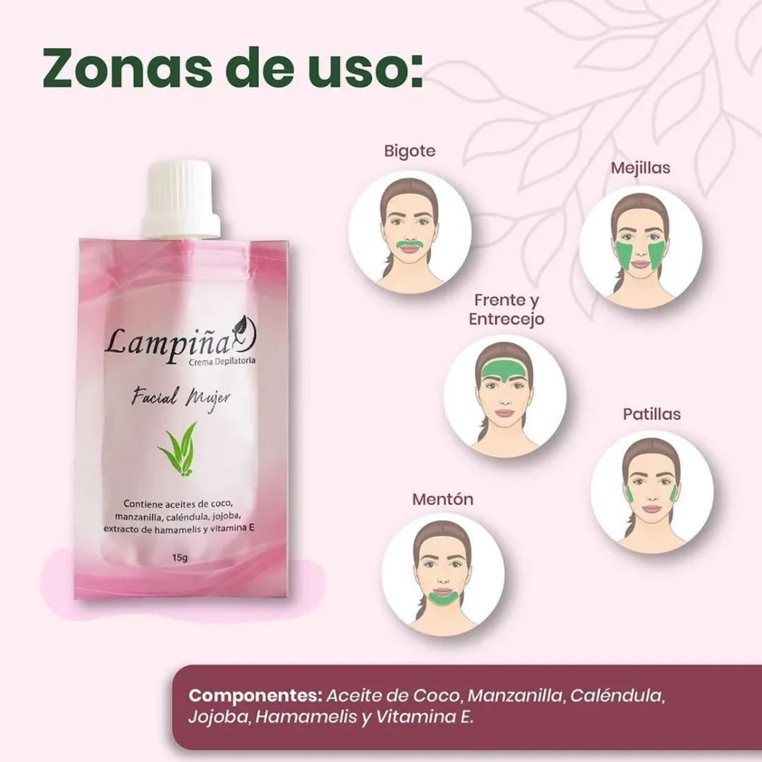 LAMPIÑA FACIAL MUJER