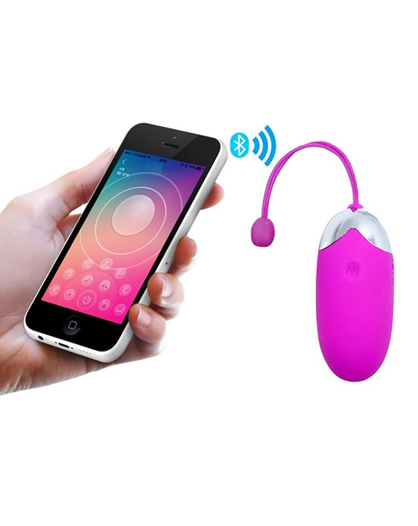 VIBRADOR CON APP EN FORMA DE HUEVO