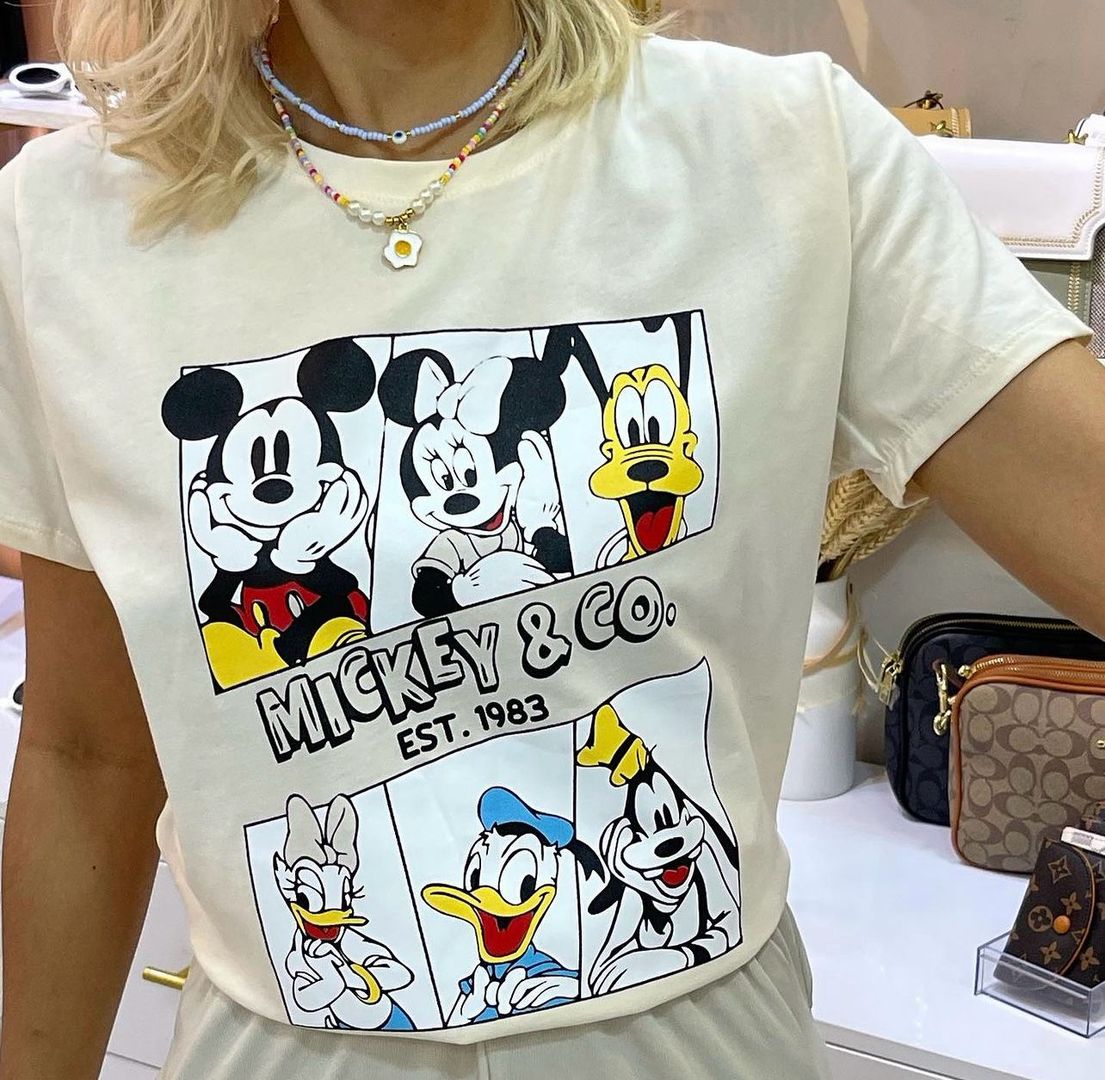 Camiseta Tipo Blusón 