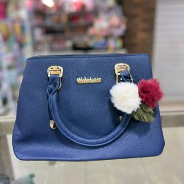 Cartera con pompón nidebam  - imagen 1
