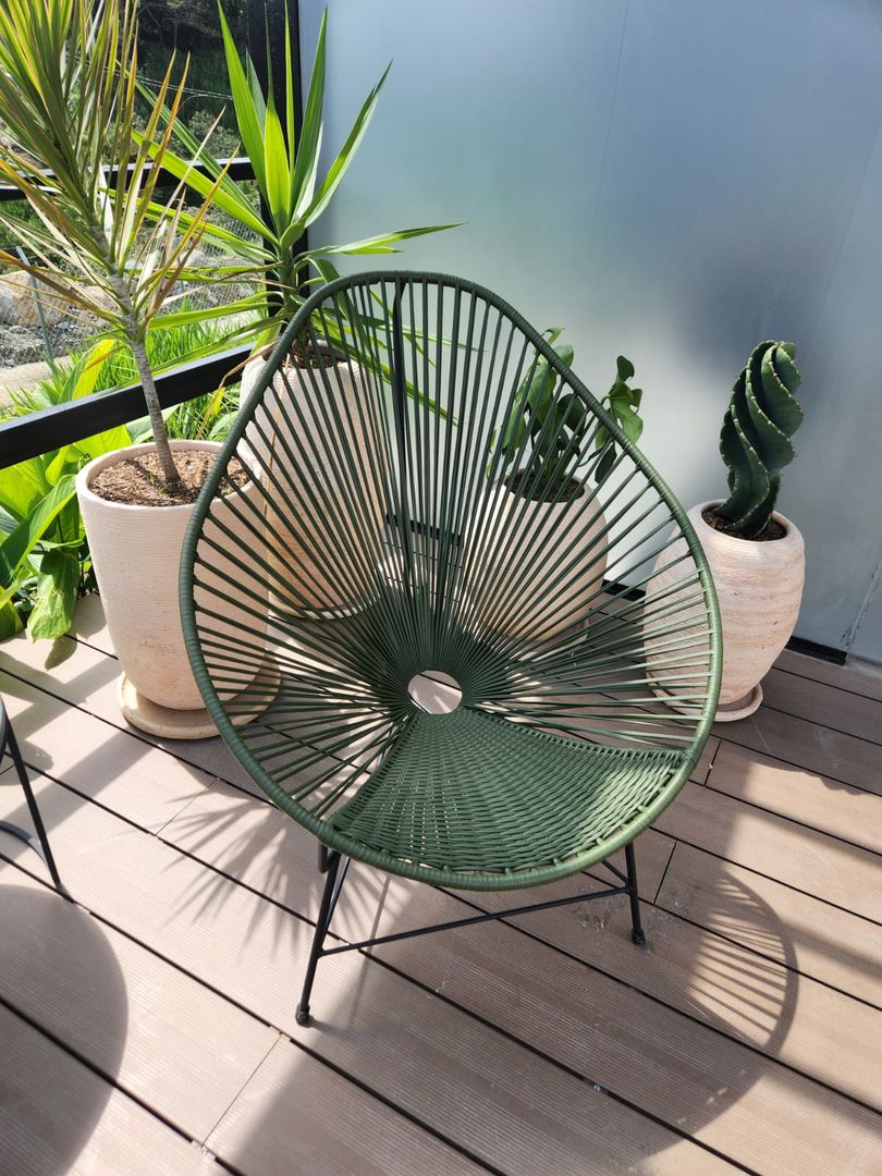 Silla Acapulco con asiento tupido