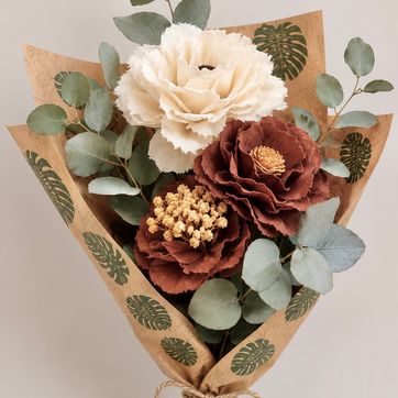 Imagen del producto Ramo Flores Tela Mediano