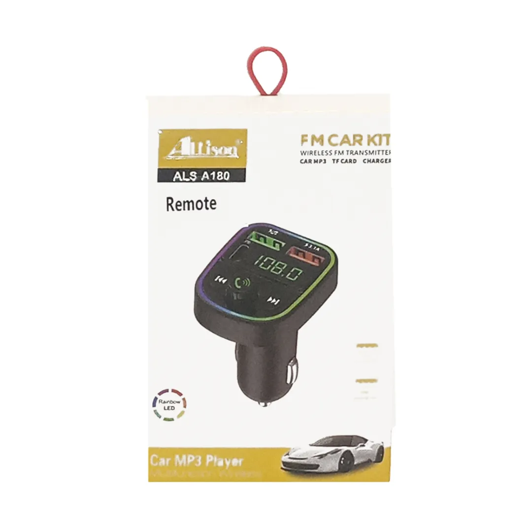 TRANSMISOR MP3 CARRO ALS-A180