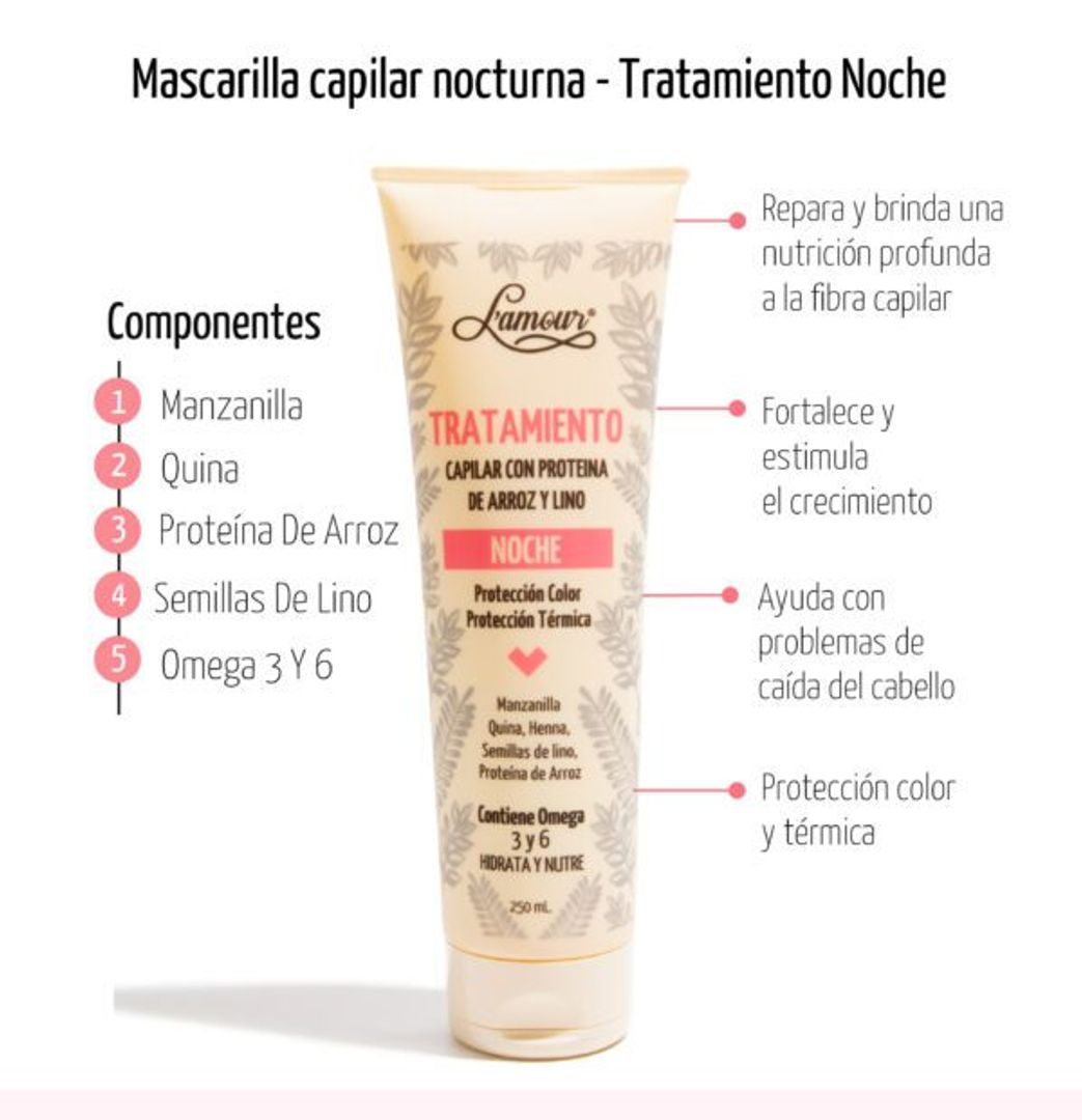 Tratamiento Capilar Noche L'amour