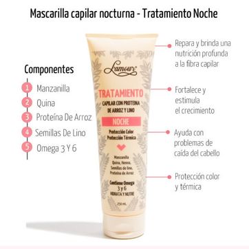 Tratamiento Capilar Noche L'amour - imagen 2