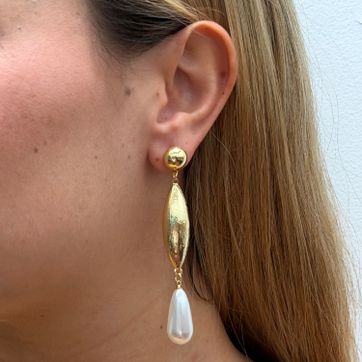 Imagen del producto Arete largo perla