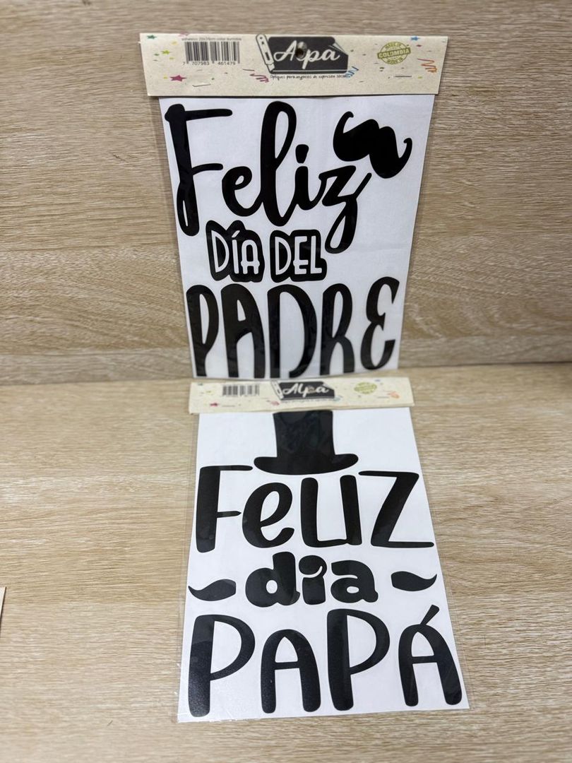 000 STICKER GRANDE "FELIZ DÌA PAPÀ"