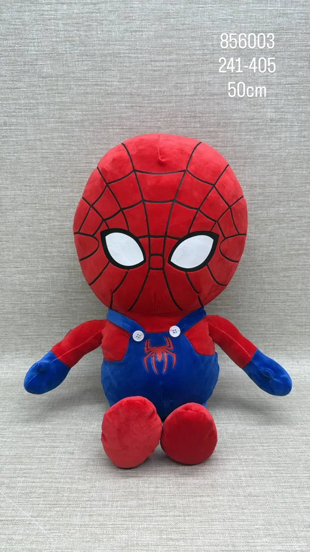 SPIDERMAN CON OVEROL 50 CM 