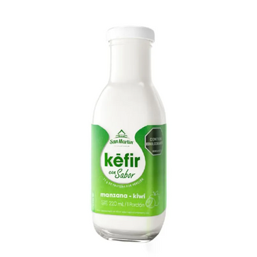 Imagen del producto KEFIR SABOR MANZANA KIWI X 220ML SAN MARTIN
